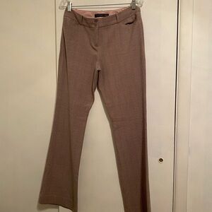 The Limited Gray Pink Plaid Women’s Size 4R Casual Dressy Flare Leg Pants